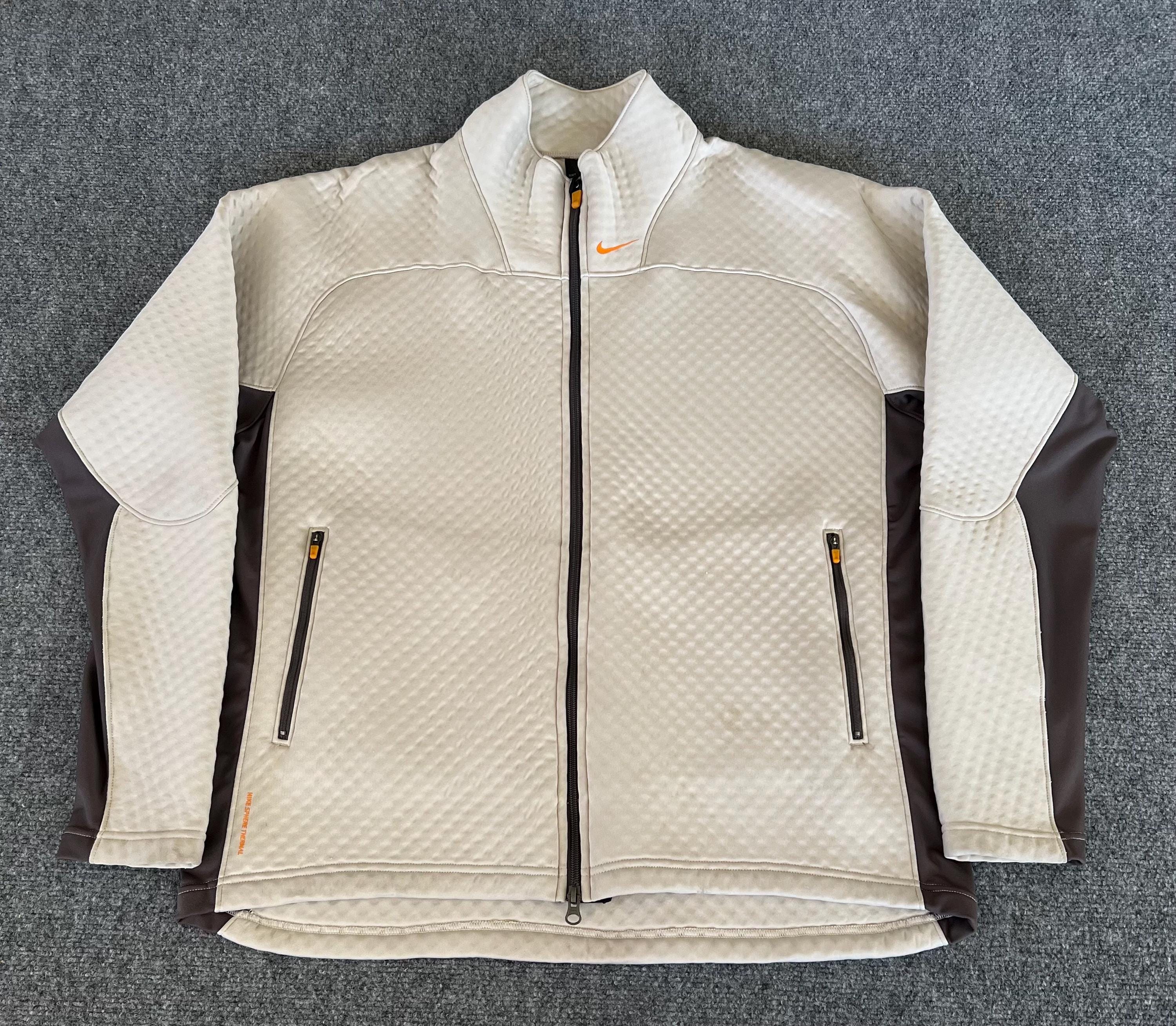 OLD NikeSphere p/o waffle parka top blue Nike Treningsskjorte