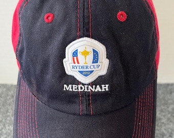 2012 Ryder Cup Hat Medinah Blue Red Contrast Stitch OSFA  display picture 1