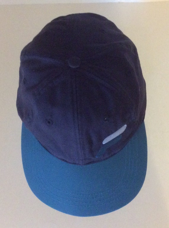 Fila Vintage 90s Strapback Hat Offset “F” Logo Bl… - image 5