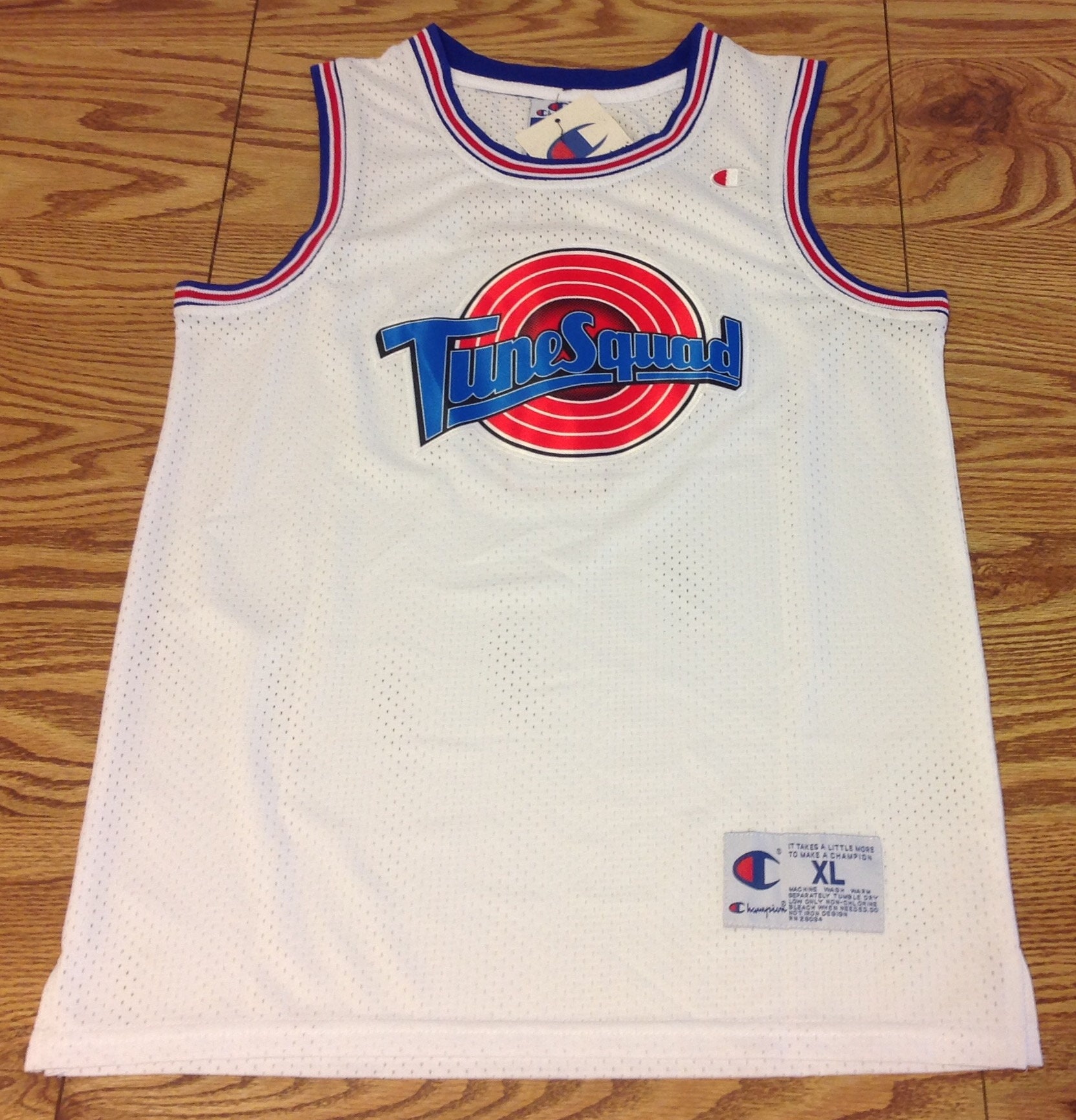 NWT Champion Tune Squad Space Jam Bugs 1 Basketball Jersey 