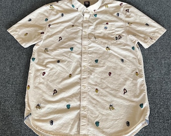 Vans Marvel Avengers Short Sleeve Button Down Shirt Collaboration XL Classic Fit
