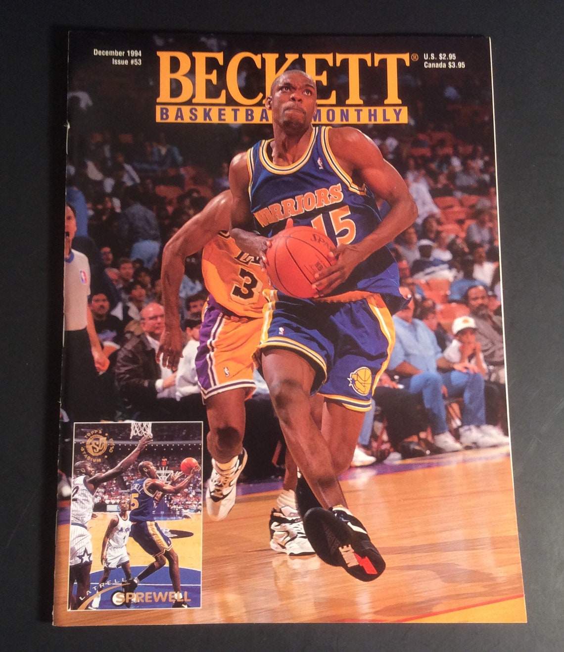 Vintage Beckett Basketball Card Monthly December 1994 53 Etsy