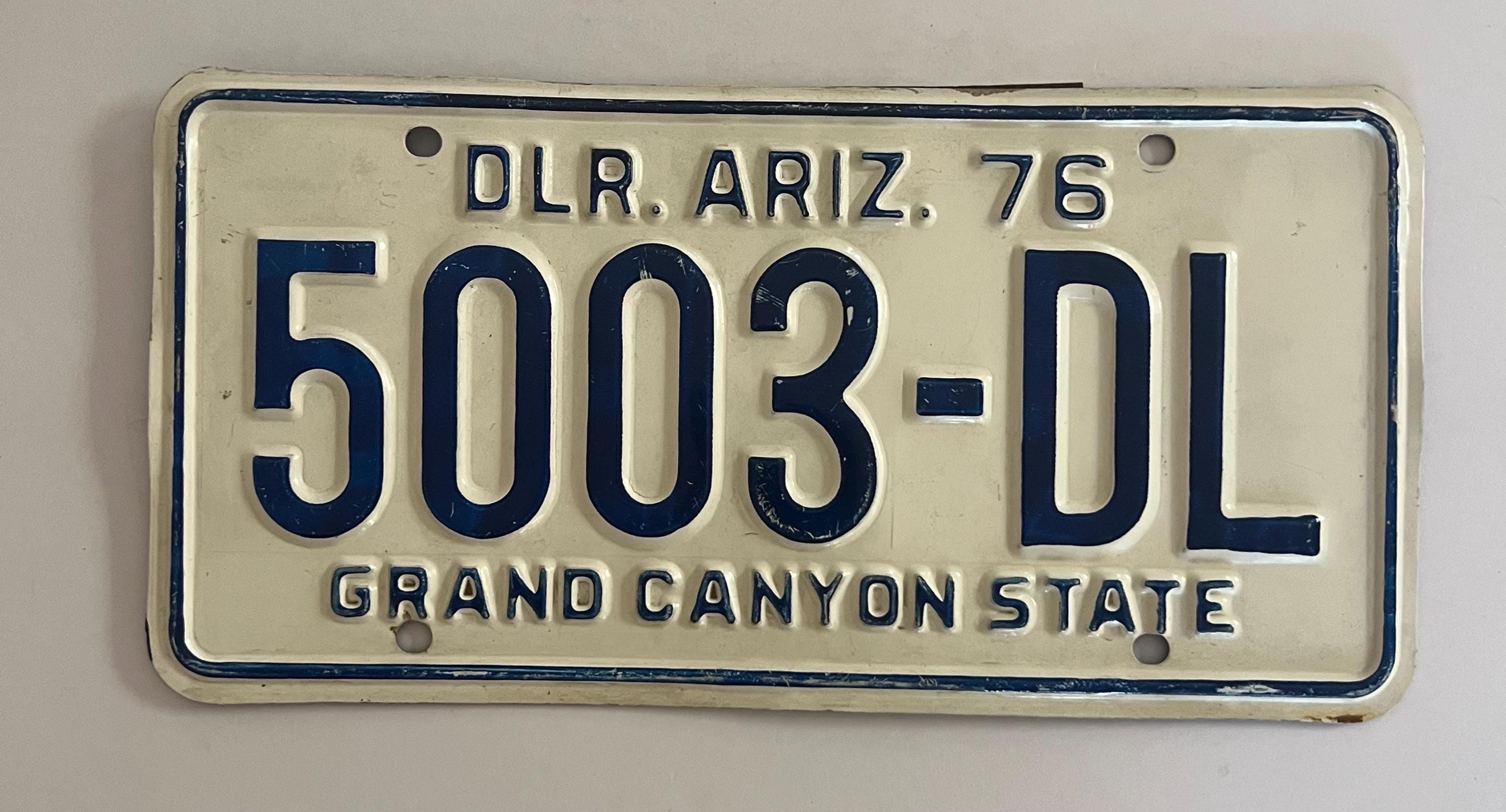 Vintage Arizona License Plates - Etsy