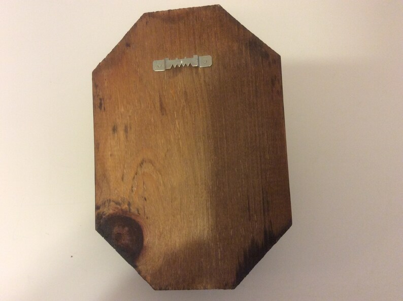 Vintage Bossons Chalkware Head With Wood Plaque Dickens Englishman Wall Hanging 8\u201d Mid Century Decor