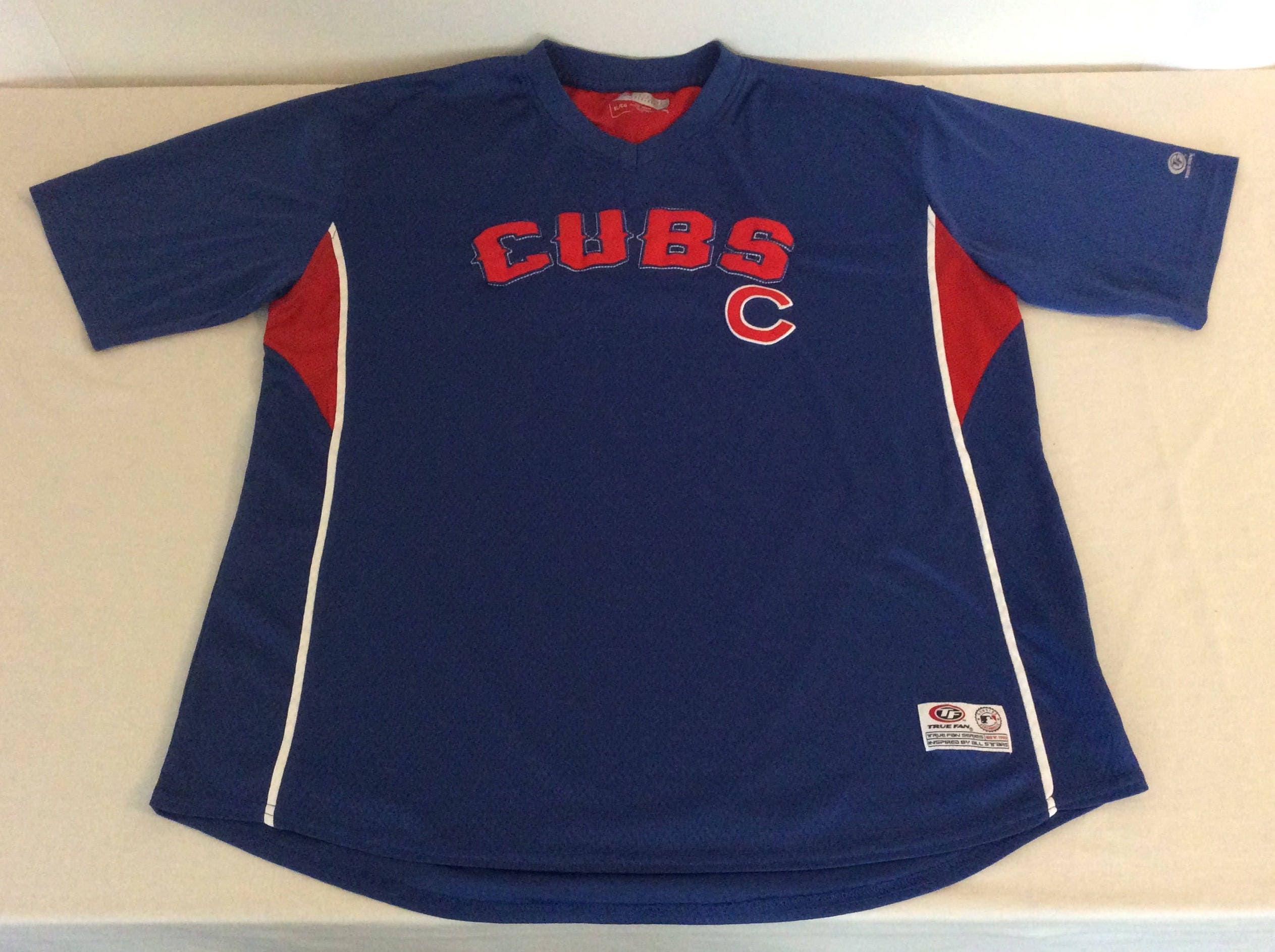 cubs pullover jersey