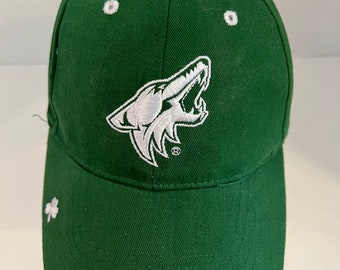 Arizona Coyotes Hat Strap Back Green St. Patrick’s Day Promo Fry’s Foods