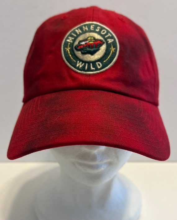 Minnesota Wild ‘47 Brand Strapback Hat Red Black S