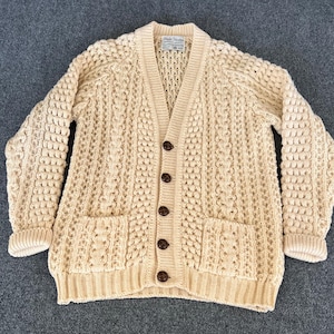 Vintage Irish Wool Sweater - Etsy