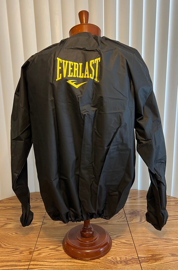 Everlast Vintage Wax Coated Workout Jacket Shirt Pullover Black XL -   Canada