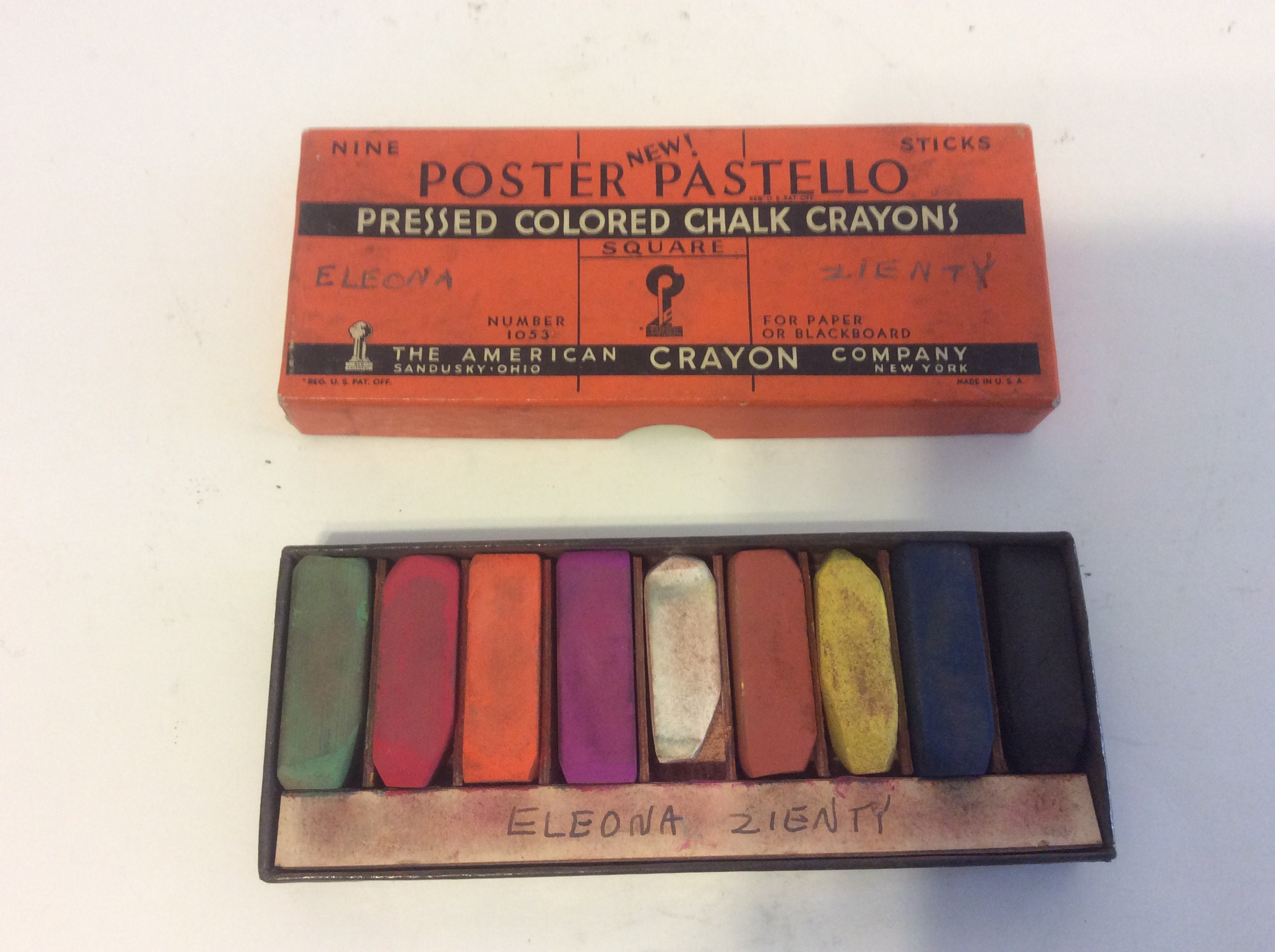 Vintage Prang Paint Powder White Tempera Paint American Crayon