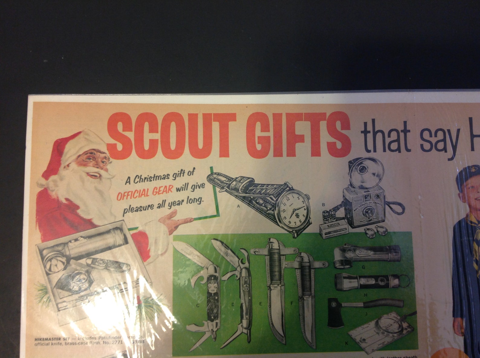 Vintage 1962 Boy Scout Gifts Season Add Advertisement Boys Etsy