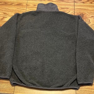 Patagonia 25021 Fleece Jacket, Made in USA, Men's Size L unclear Green type dark green Vintage Second Hand