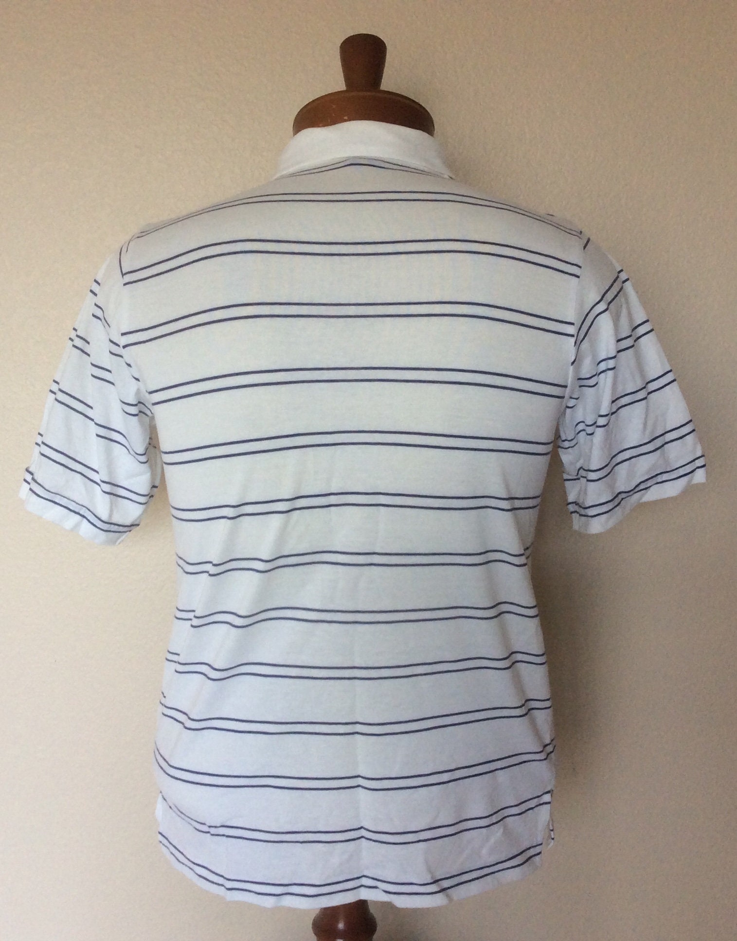 Vintage 80s Mervyns Sportswear Cotton Blend Polo Shirt Cuffed | Etsy