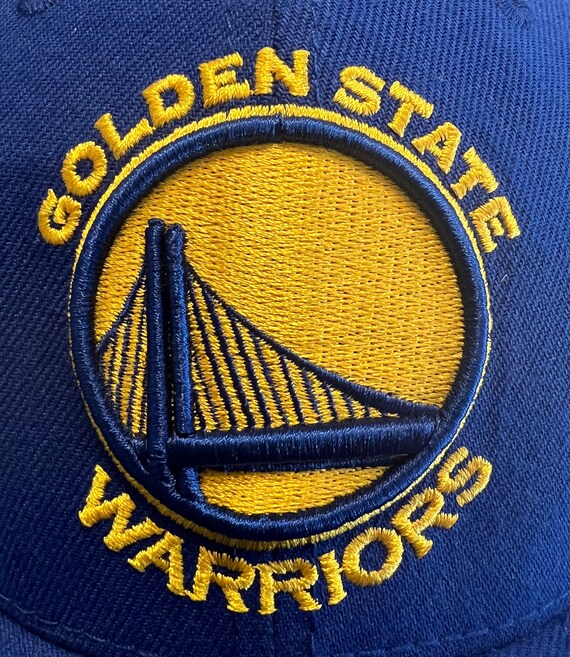 Golden State Warriors New Era 9Fifty SnapBack Hat Blue View 2