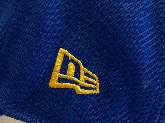 Golden State Warriors New Era 9Fifty SnapBack Hat Blue View 4
