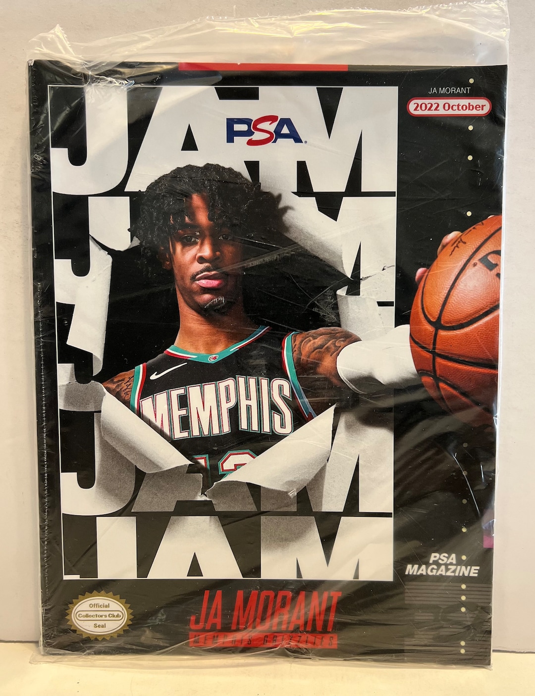 PSA SMR Magazine October 2022 Ja Morant Cover New Sealed - Etsy