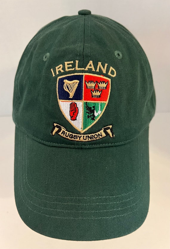 Ireland Rugby Union Hat Fitted Green Embroidered … - image 1