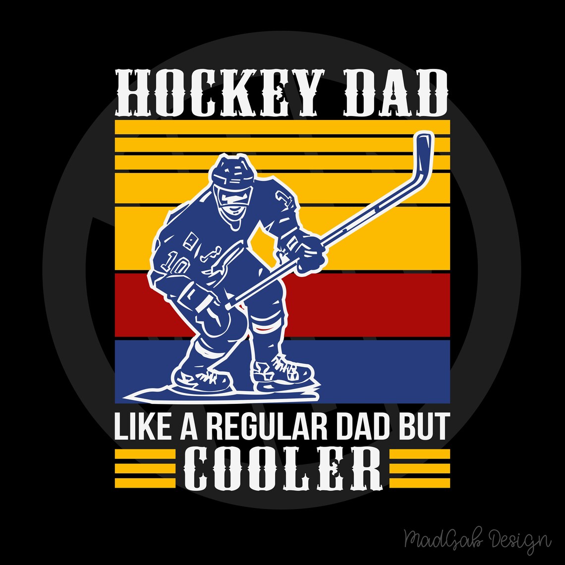 Download Vinyl Cut File Hockey Dad SVG and EPS cut files | Etsy