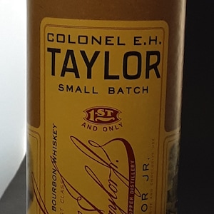 Colonel EH Taylor Bourbon Whiskey Tube
