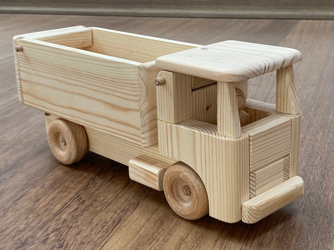Camión Carrito De Juguete De Madera Juguete Carro Madera NiÃ±os