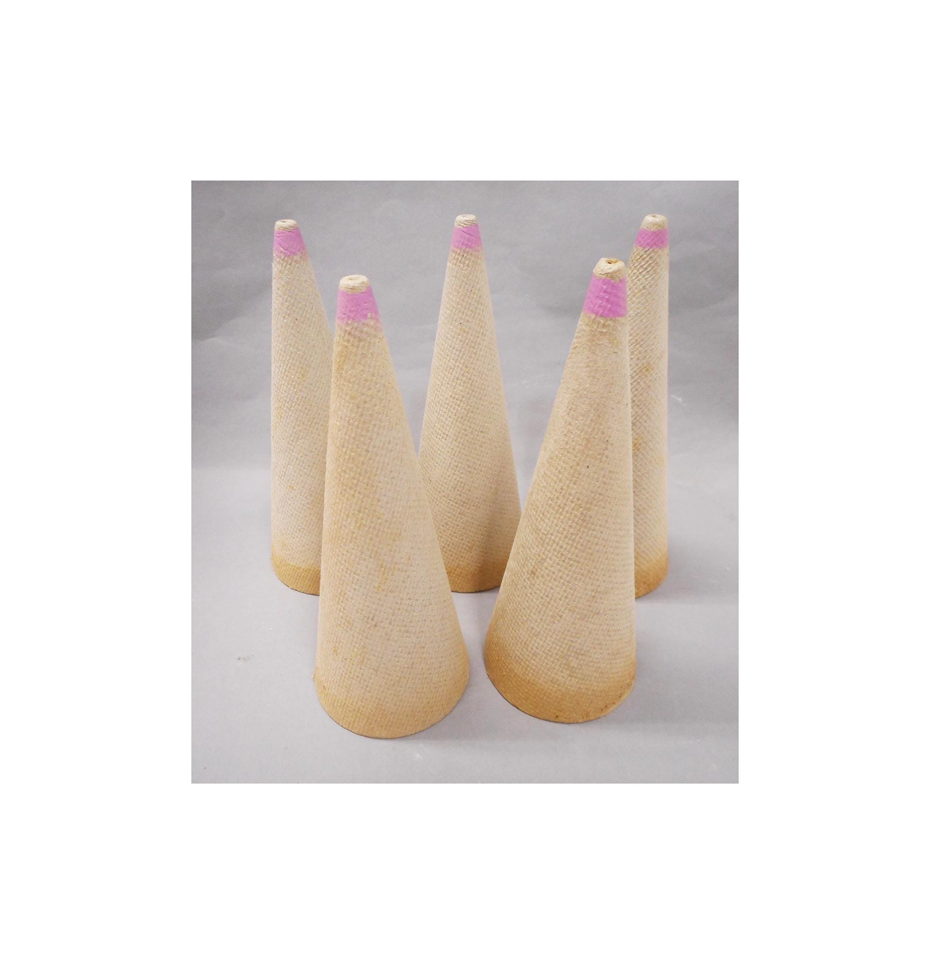 34 Recycled Crafts For Kids 30 Set of 5 Sturdy Cardboard Cones for Crafts, Winding Yarn, Works with…