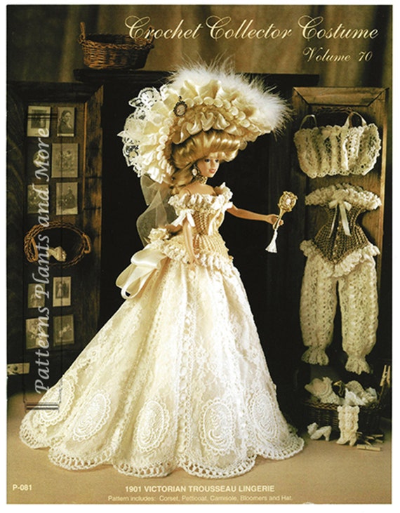 paper dolls crochet lace dress Blue Paper Dolls Crochet Detail Lace Dress Vintage Crochet Doll Dress