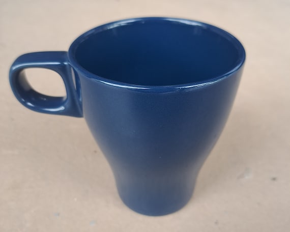 IKEA Fargrik Becher: Syntes Blau Glanz Stapelbecher