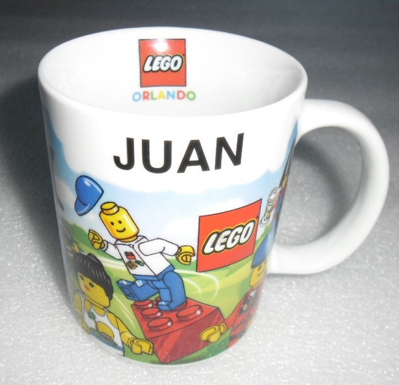 Lego, Orlando Tazza con nome del gruppo Lego JUAN Tazza in porcellana da  collezione, 11 once -  Italia