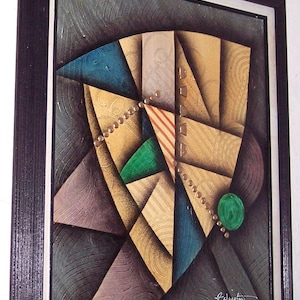 RARE K. Winston Original Abstract Art Painting