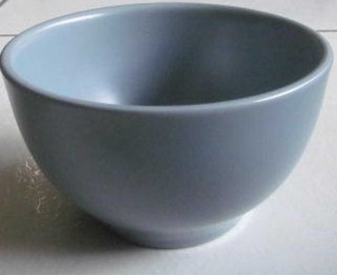 IKEA Coupe Salad/cereal Bowl in Fargrik Light Slate Gray by Etsy