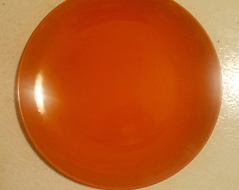 Royal Norfolk (1) Burnt Orange Color Collectible Large Stackable Dinner Plate