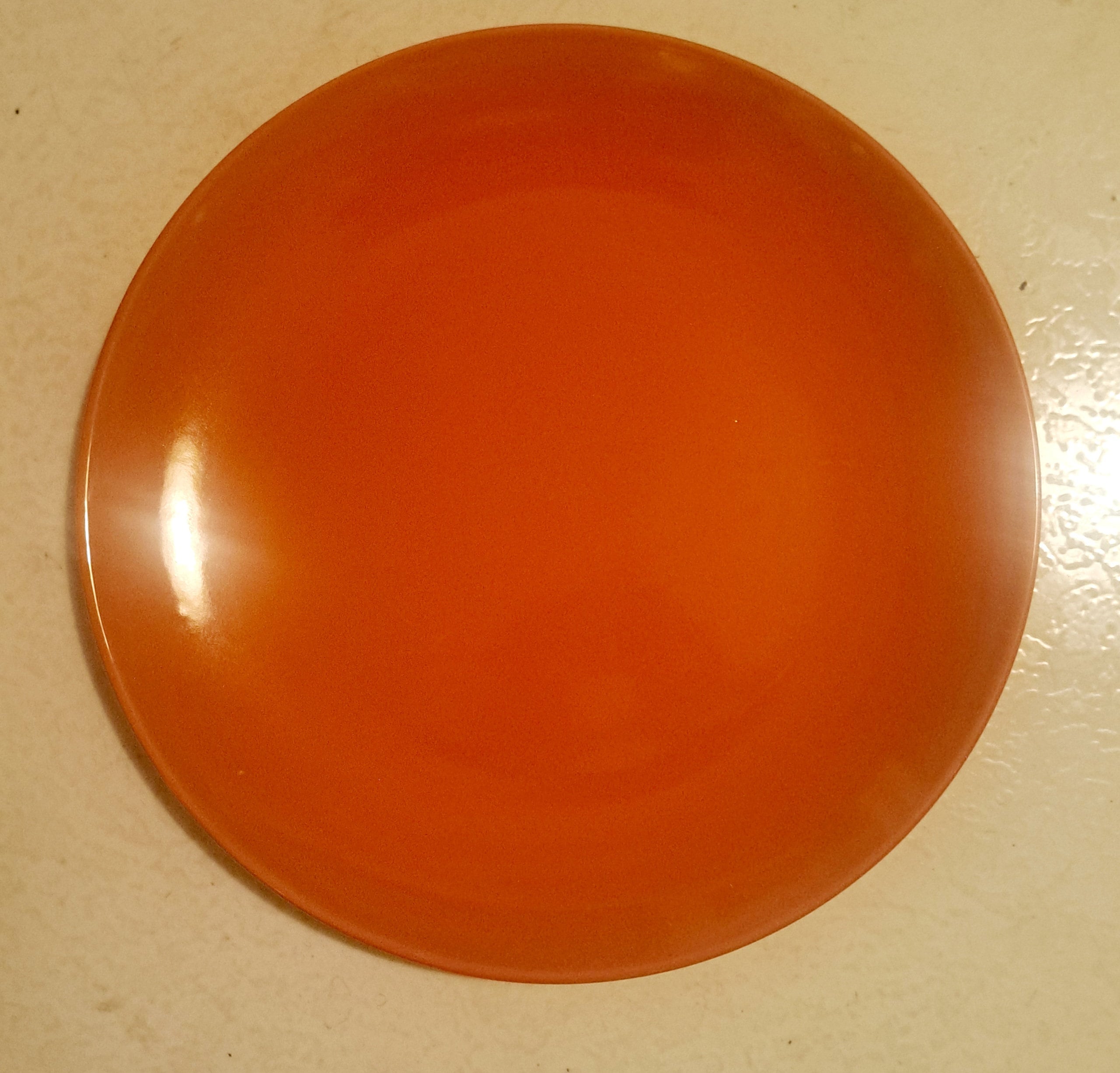 Royal Norfolk (1) Burnt Orange Color Collectible Large Stackable Dinner Plate