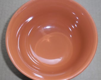 Soup/Cereal Bowl Collectible Orange Spice Color by MAINSTAYS China Stoneware