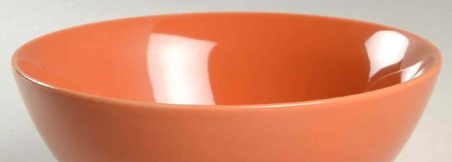 IKEA Collectible Coupe Cereal Bowl in Fargrik Orange Color by Etsy