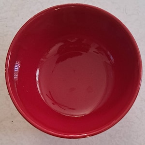 Original Wächtersbach Red Gloss Color Keramik Schüssel klein -Made In Spain