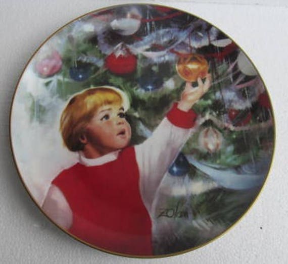 磁器クリスマスプレート ヴィンテージ Bing & Grondahl