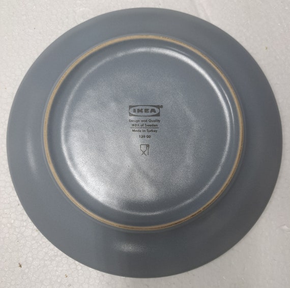 IKEA Collectible Salad Plate Dinera Gray by IKEA 8 139 00 by IKEA Etsy Canada