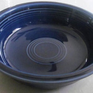 New Fiesta-Cobalt Blue Soup Bowl by Homer Laughlin