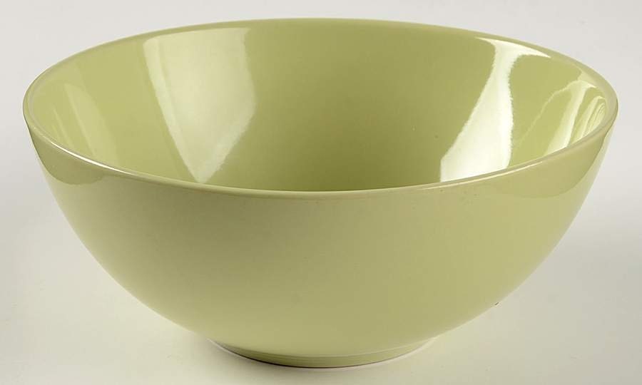 Vintage IKEA Fargrik Müsli Schüssel, Hellgrün Steinzeug