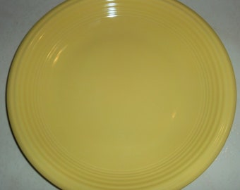 Gibson Yellow Color Collectible Houseware Large Dinner Plate, Stoneware Made In the USA