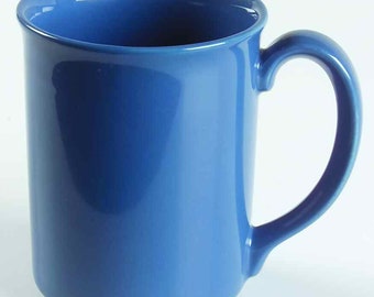 1970&#39;s Vintage Corning Ware Corelle (1) Original Blue Color Collectible Coffee Mug, NY, USA