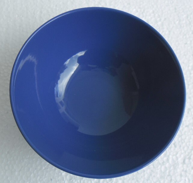 IKEA Coupe Cereal Bowl in Fargrik Syntes Blue Gloss Color Etsy Australia