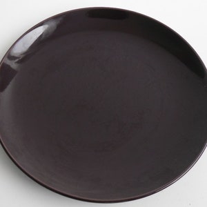 IKEA (1) Side Plate Fargrik Dark Lilac Color by IKEA Made In Sweden #12011