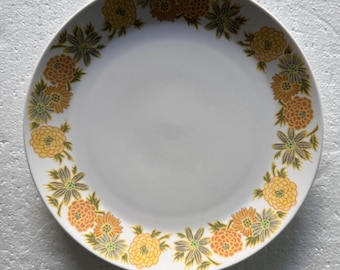 Vintage Noritake Progression China Dinner Plate: Sunny Side #9003, Made in Japan