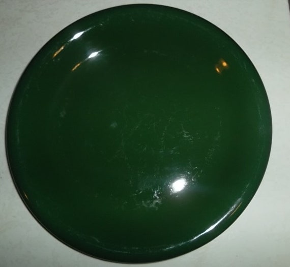 Vintage Newcor Stoneware Bravo Hunter Green Pattern Collectible