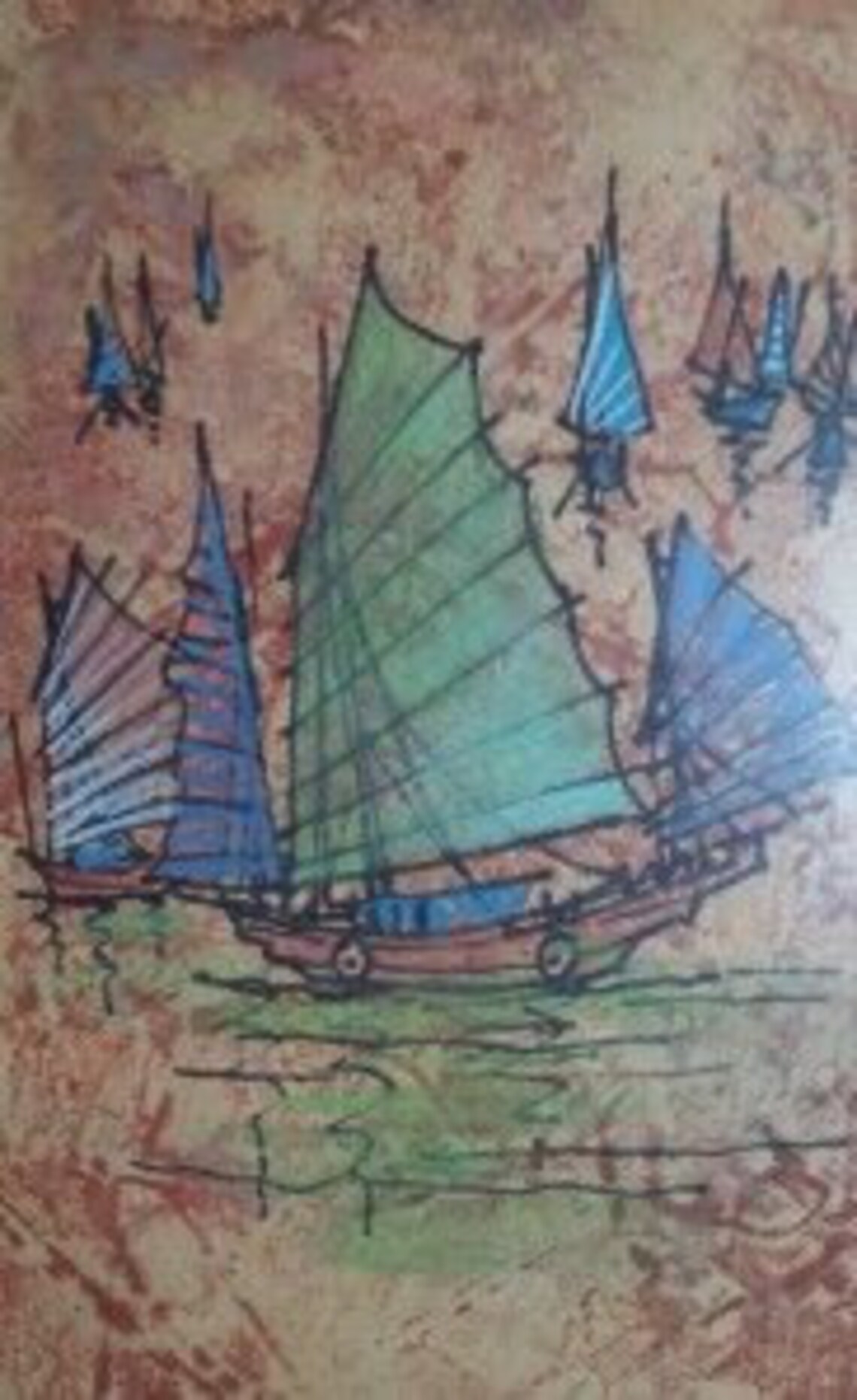 Rare & Vintage Yan Sang Picture Framers Hong Kong China Etsy