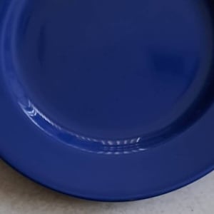 Exeter Vista Alegre Blue Color, Fine Eartheware Collectible Dinner Plate Made In Portugal