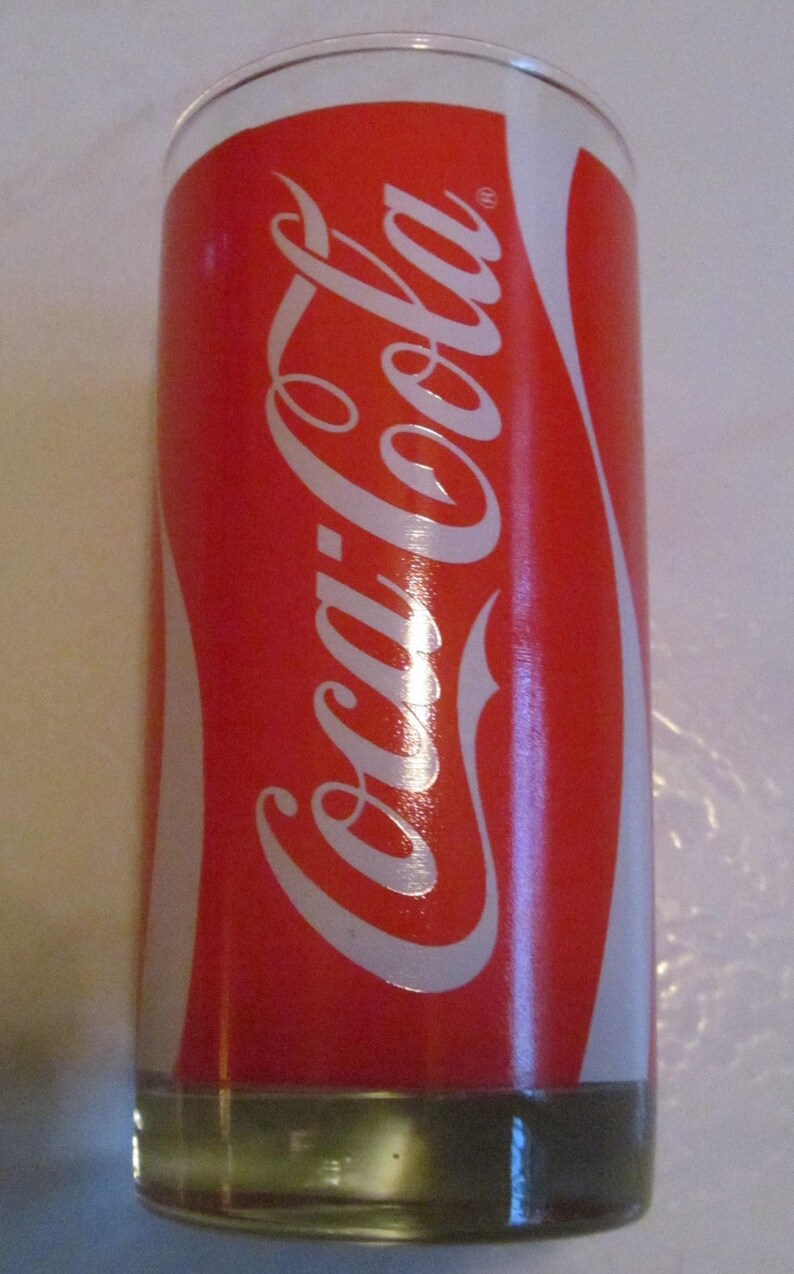 Download Vintage Coca Cola Red and White Color Paraglazed Collectible | Etsy