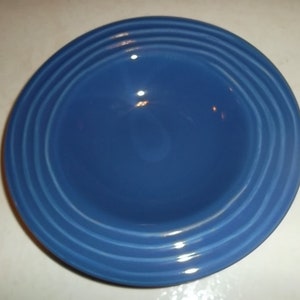 Blue Color China Stoneware Ringed Style Soup Bowl Royal Norfolk China
