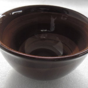 Hausenware Hand Painted 4&quot; Soup/Cereal Bowl Twist Moca Brown by HAUSENWARE Stonemite